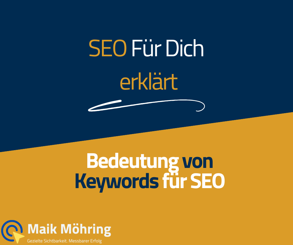 Ein Keyword ist ein spezifisches Wort oder eine Phrase, die Nutzer in Suchmaschinen eingeben, um bestimmte Informationen zu finden.